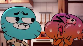 The Amazing World of Gumball - Darwin Gets Choked by the Peanut!!!