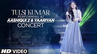 Tulsi Kumar performing at Aashiqui 2 and Yaariyan concert