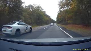 Mercedes Gets Pulled Over Instead of Me on the Palisade Parkway