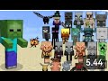 Baby Zombie Vs All Mobs In Minecraft