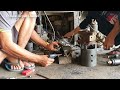 hyundai mighty 2.5 ton 24v starter motor repairing starter motor brush holder restoration