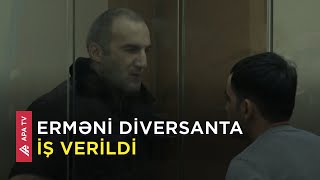 Kəlbəcərdə saxlanılan erməni diversanta hökm oxundu  - APA TV