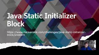 [SOLVED!] Java Static Initializer Block - HackerRank