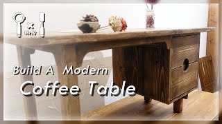 Build A  Modern Coffee Table│製作客廳咖啡桌 ➲ 『DIY』日曜大工 #072