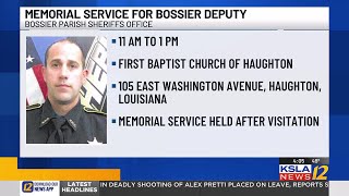 Memorial service for Bossier deputy killed in line of duty