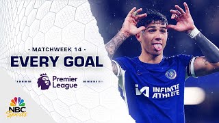 Every Premier League goal from Matchweek 14 (2023-24) | NBC Sports