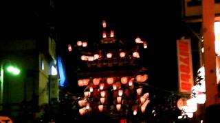 ２０１１年　秩父夜祭　団子坂曳き下ろし(下郷笠鉾)