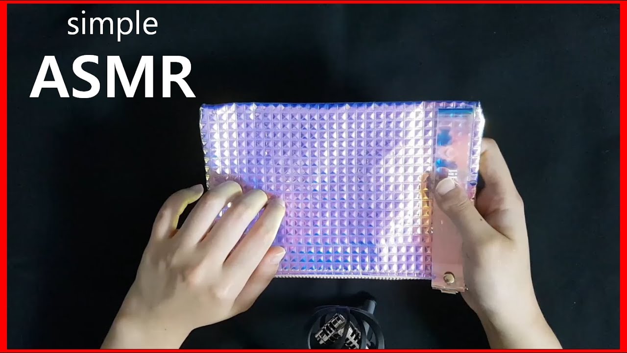 Asmr Leather Wallet Pouch Triggers Sound Youtube