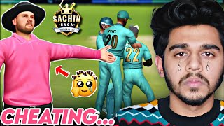 Cheating In Sachin Saga Pro Multiplayer 😢- Sachin Saga Pro Cricket Gameplay