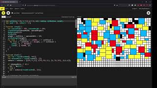 Abstract Art Generator using p5.js