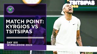 Nick Kyrgios Overcomes Stefanos Tsitsipas in Third Round Classic | Wimbledon 2022
