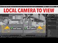 How to Set Local Camera to View in blender