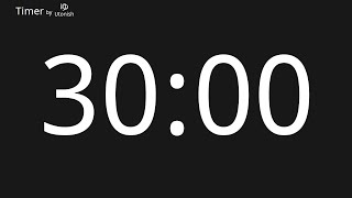 30 Minute Countup Timer