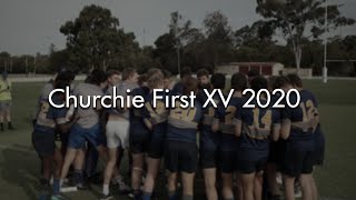 Churchie First XV 2020