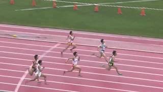 2015年北海道選手権　男子100m準決勝4組