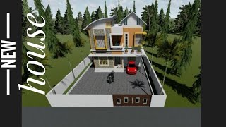 Design of a new house at bp angadi (tirur)