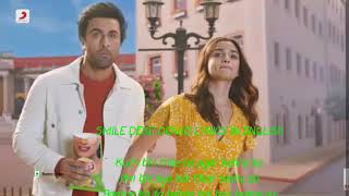 Smile Deke Dekho(Lyrics)-Alia Bhatt and Ranveer Kapoor||Smile Leke Dekho Lyrics
