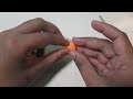 republic day clay craft idea clay heart flower and simple flower part 3