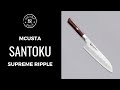 MCUSTA SANTOKU SUPREME RIPPLE 180MM (7.1