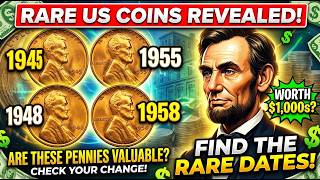 The Hardest Wheat Pennies To Find! Rare 1955 Double Die Penny Scarcity Why This One Error Is King,