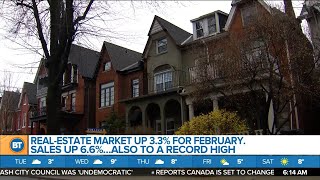 Business Report: Stocks on a tear, Rogers and Shaw deal, Canada's real estate market continues up