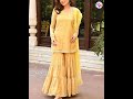 golden suits designs ideas golden punjabi slawar suits golden suits with color combinations