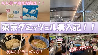 【東京駅新宿限定グミ】東京グミッツェルとマシュマロを買いに東京駅に行きました【人気グミ】