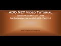 SqlDataAdapter in ADO.NET   Part 10