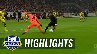 Akolo gives Stuttgart 1-0 lead against Dortmund | 2017-18 Bundesliga Highlights