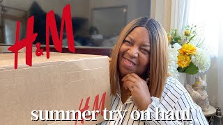 H&M SUMMER PLUS SIZE HAUL | OUTFIT INSPIRATION | SUMMER 2024