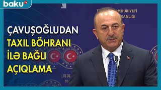 Çavuşoğlu BMT-nin taxıl böhranı ilə bağlı olanından danışıb - BAKU TV