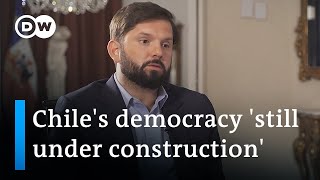 Chilean President Gabriel Boric: 'Democracies are constantly perfecting themselves' | DW News
