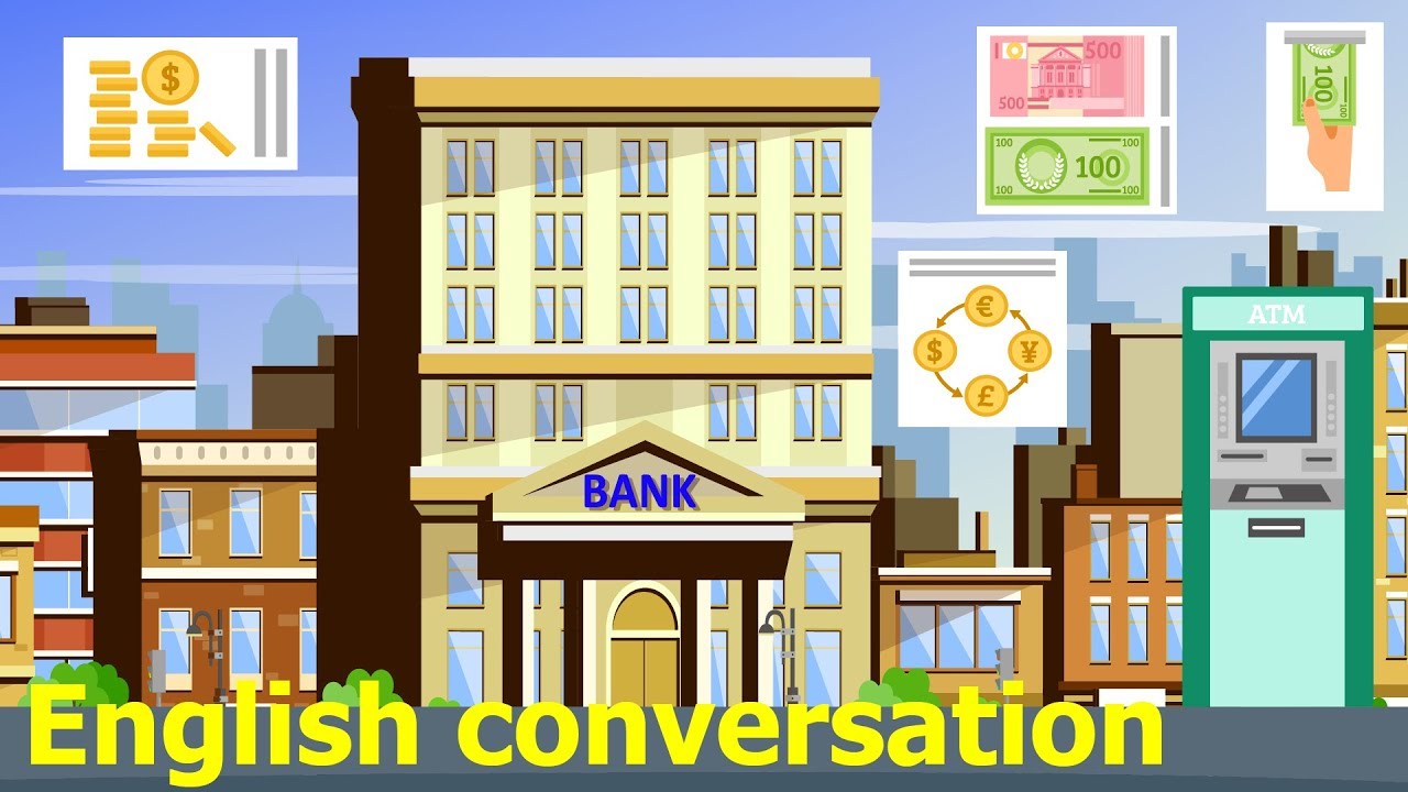 English For Going To The Bank | Learn English - YouTube