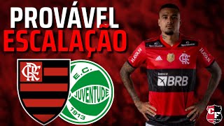Provável Escalação do Flamengo contra o Juventude - 26°Rodada do Campeonato Brasileiro 2021