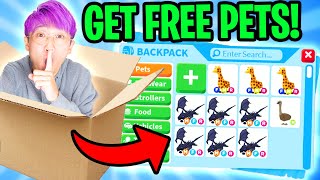 Can LankyBox MAIL THEMSELVES IN A BOX To Get FREE PETS In ADOPT ME!? (IT ACTUALLY WORKED!!)