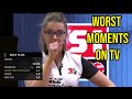 WORST Daria Pająk moments on TV | PWBA Bowling Rewind