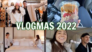 VLOGMAS 14: He's Making Fun of Me! Urban Outfitters Shop with Us, How We're Feeling | Julia \u0026 Hunter