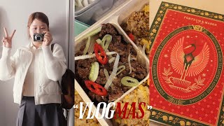 VLOGMAS#7🎅🏻동생 생일도시락🎂 착한척 하느라 바쁜 하루 (미역국•미팅•포트넘메이슨 어드벤트캘린더•일상) #블로그마스 𝓨𝓞𝓢𝓜𝓦𝓞𝓞𝓡𝓘𝓝❤️