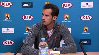 Andy Murray press conference (1R) - Australian Open 2015