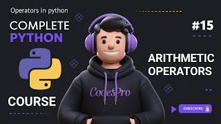 Arithmetic operator in python || Complete python course day : #15 ❤️