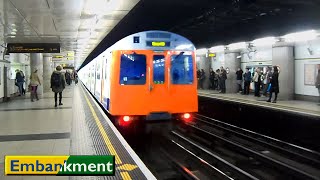 Embankment | Circle - District lines : London Underground ( S7 - D78 Stock )