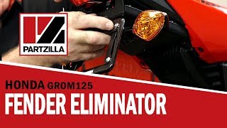 Honda Grom Fender Eliminator Installation | Yoshimura Fender Eliminator Kit | Partzilla.com