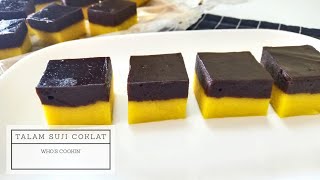 Talam Suji Coklat (Sukatan Cawan) Resepi