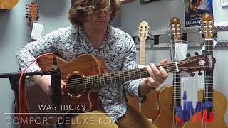 Washburn Comfort Deluxe Koa