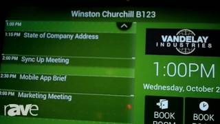 E4 AV Tour: AMX by HARMAN Shows Off Its Scheduling Panels