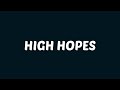 Panic At The Disco High Hopes (Lyrics/Lyrics Video)