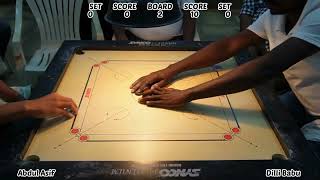 CARROM SF | Abdul Asif vs Dilli Babu | YMCA Madras - Annual Carrom Tournament  #carromunlimited #top