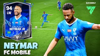 RIVALS NEYMAR JR REVIEW FC MOBILE 🔥 || LION