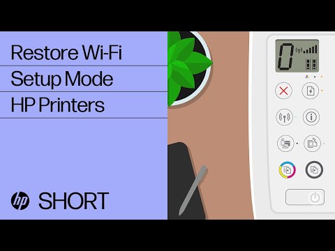 Cómo restaurar el modo de configuración de Wi-Fi en su impresora HP Soporte HP