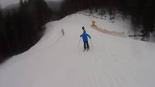 Skiing Bukovel 2017.